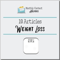 Weight Loss PLR Articles