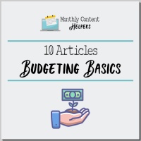 Budgeting Basics PLR Articles