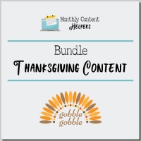 Thanksgiving PLR Content Bundle