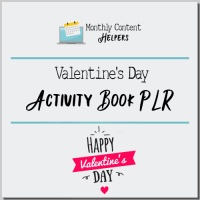 Valentine's Day Activity Book PLR
