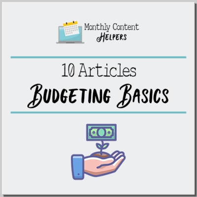 Budgeting Basics PLR Articles