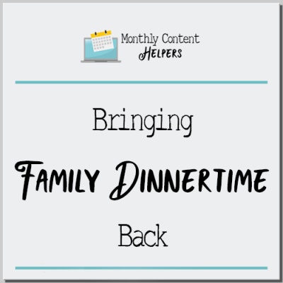 Bringing Family Dinnertime Back PLR Bundle
