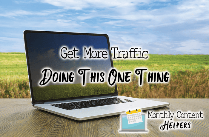 get more traffic 